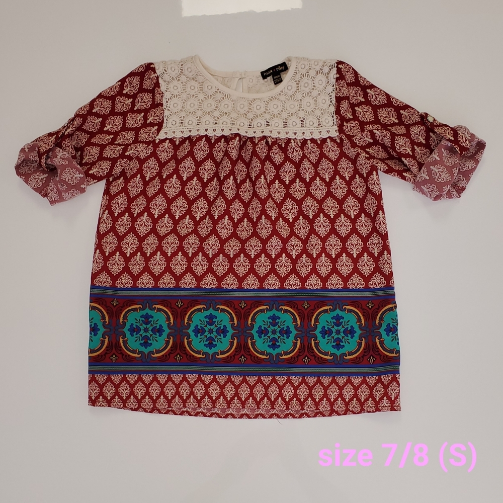 Max & Riley bohemian shirt